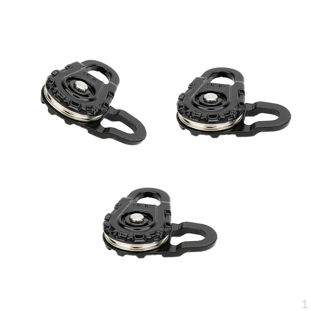 

3Pcs Deflection Pulley Block Rope Cable Winch :10 RC Crawler