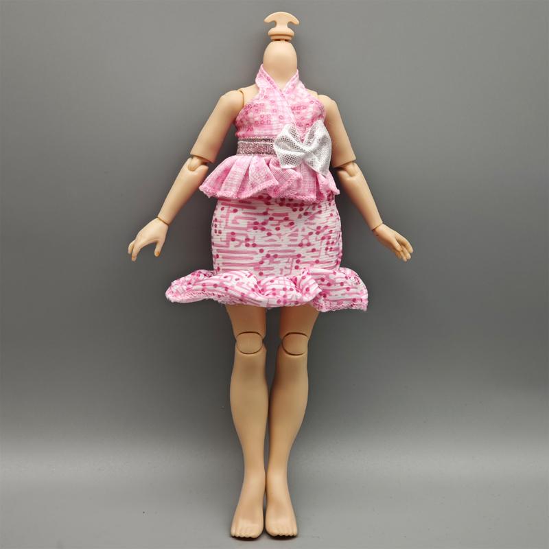 Handgefertigte Kleider Yoga Sportanzüge Kleidung Geeignet für 28CM High School Puppe Mit Langen Wimpern Mädchen Geburtstag Geschenk