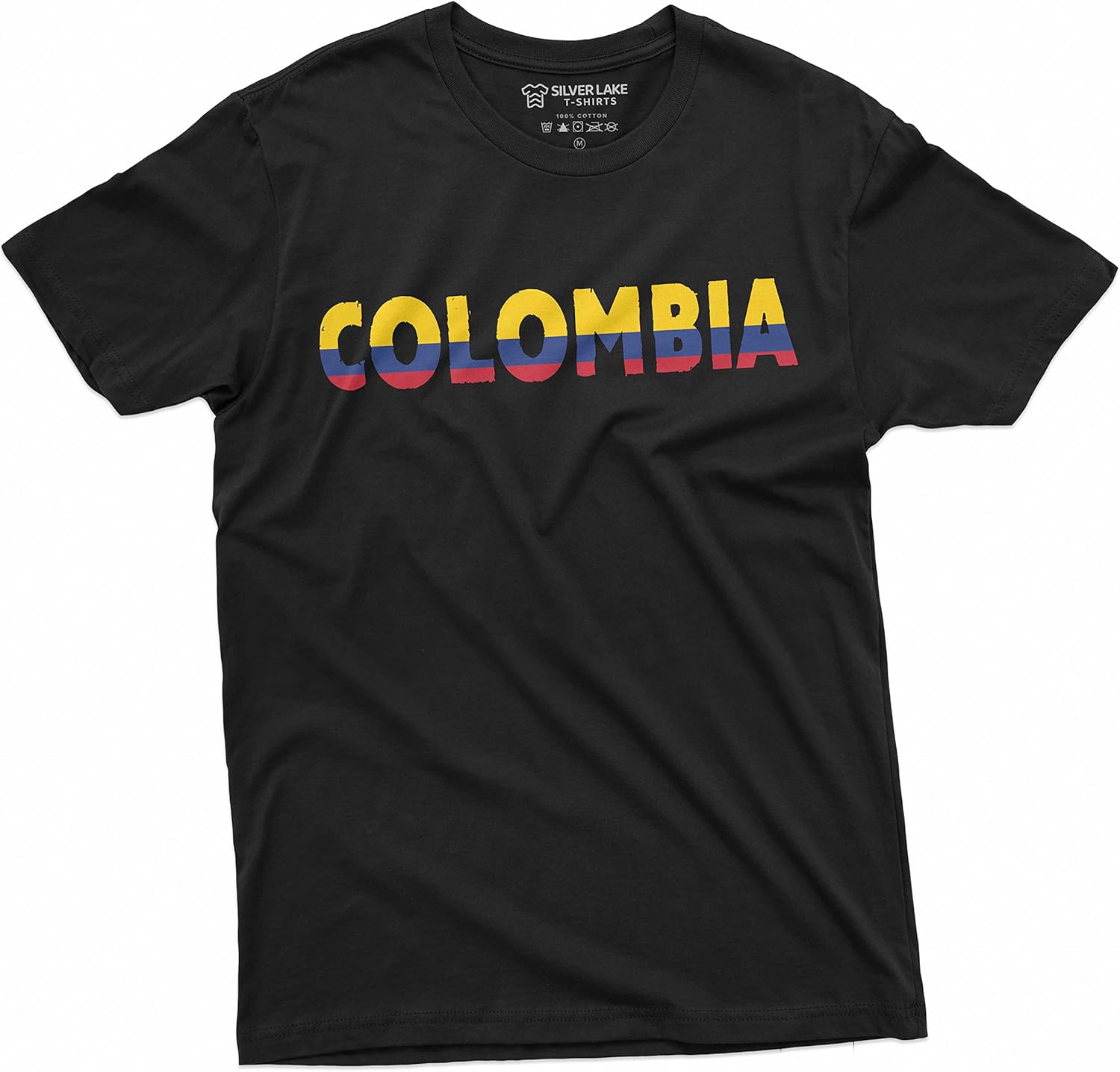 Colombia T-Shirt de Colombia Mens Womens Tee Shirt Colombian Flag Coat of arms tee S разноцветный