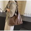 IELGY Korean Version Trendy Fashion Large-Capacity Tote Bag Simple Casual One-Shoulder Child-Mo