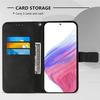 For Samsung Galaxy S24 FE Leather Case Pattern Printing Wallet Stand Mobile Cover with Strap