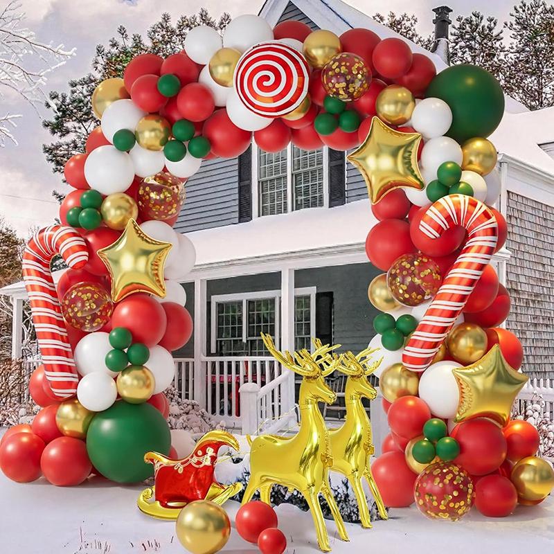 Christmas Decorations Ballons Xmas Ballons Accessories Wedding Latest Year Household Decoraitons Merry Christmas Navidad
