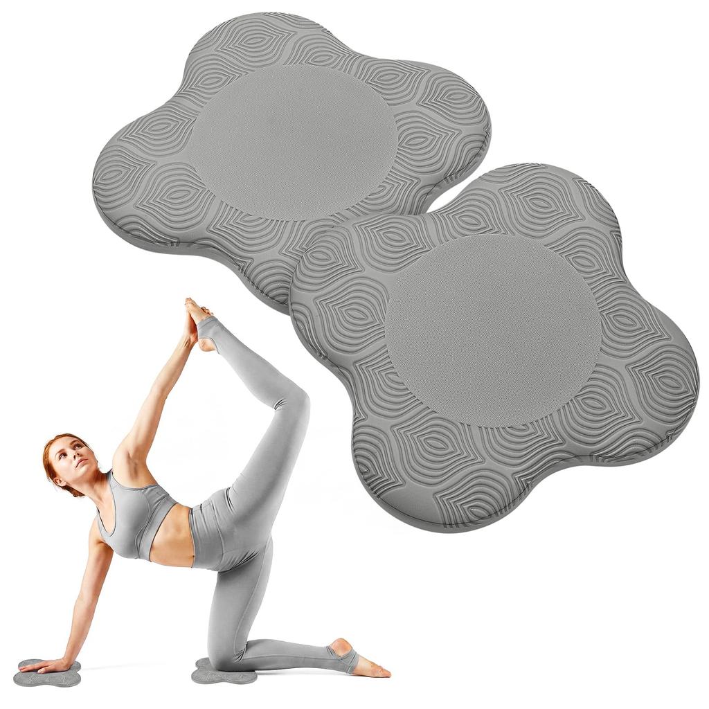 Yoga Knee Pads Set of 2 – Extra Soft Non-Slip Yoga Knee Pad Cushion for Knees Elbows Wrists – Pilates & Workout Knee Pads for Floor