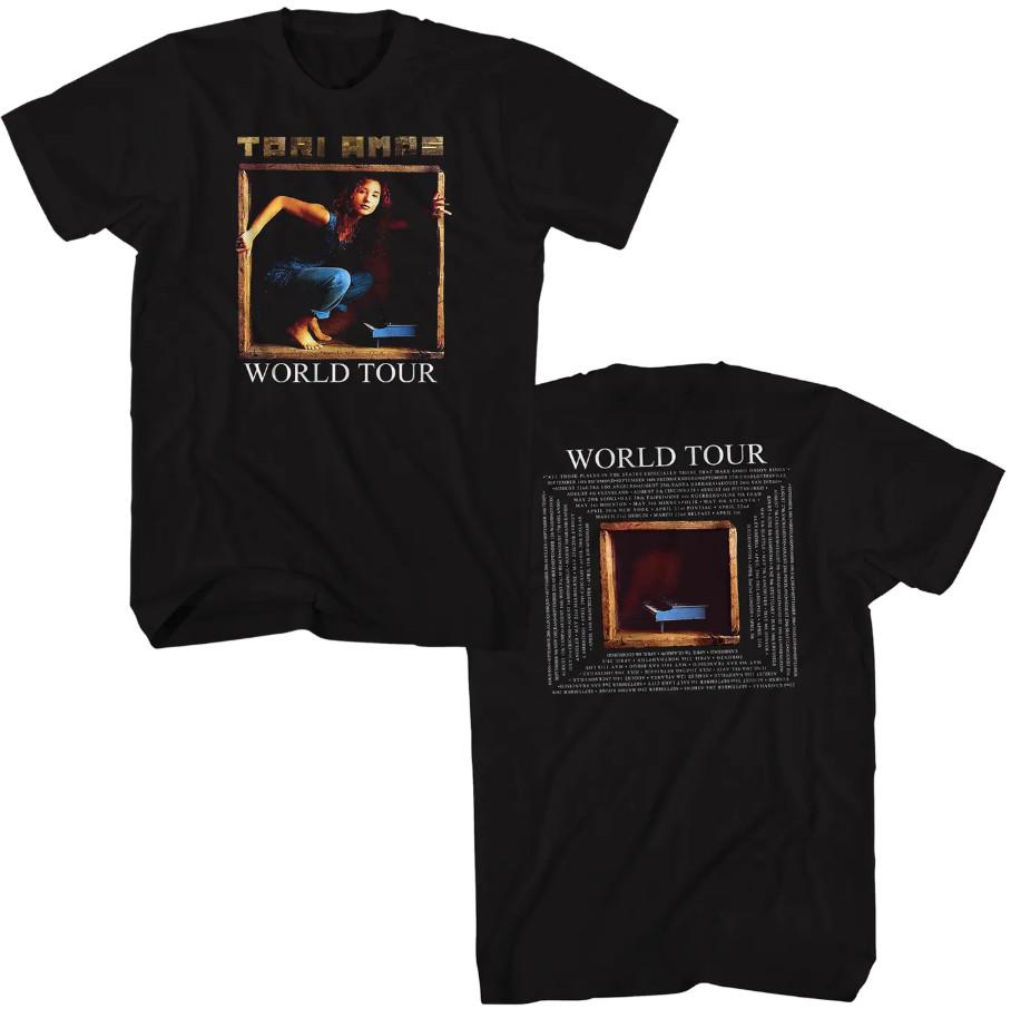 Tori Amos World Tour Unisex Short Sleeve T-shirt size S-5XL XL