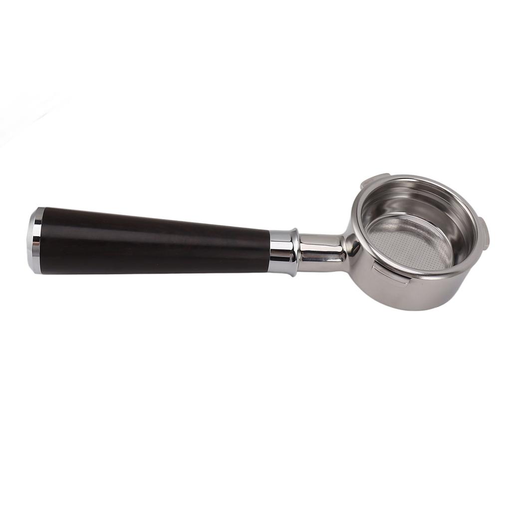 58mm Bottomless Portafilter 3 Stainless Steel Coffee Portafilter Wood Handle for Ba etto Coffee NaMachine