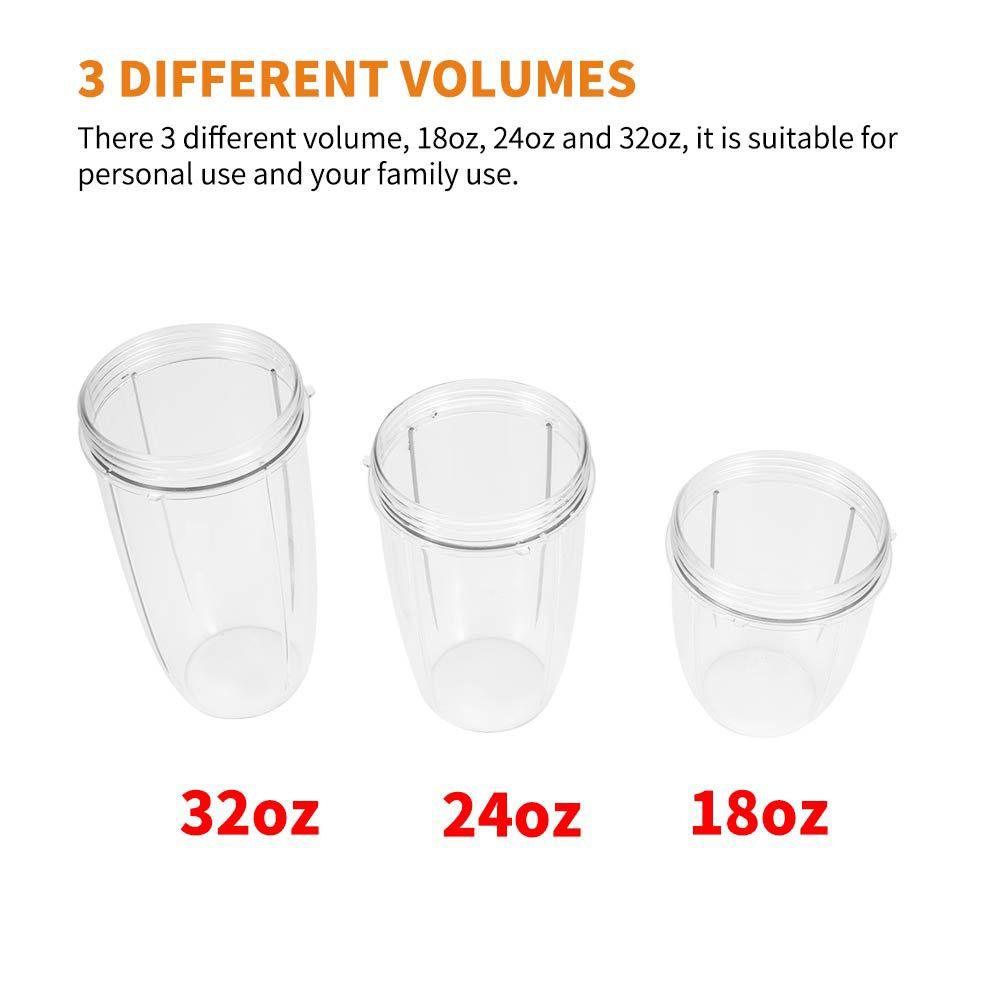 Small Spare Nutribullet Cup 1824320z Mug Replacement Fits Nutribullet 900600w