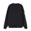 Li Ning Training Series Logo Print Fleece Pullover Sweatshirt Unisex Sweatshirt Black AWDTC23-2