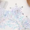 White Snowflake Headband Glittering Rhinestones Women Hair Bands Hair Decors Suitable for Holiday and Winter Gatherings
