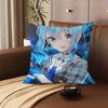 H-Hoshimachi S-Suisei Cartoon Animation Pillow Cover Sofa Cushion Cover Home Room Decoration Children Gift