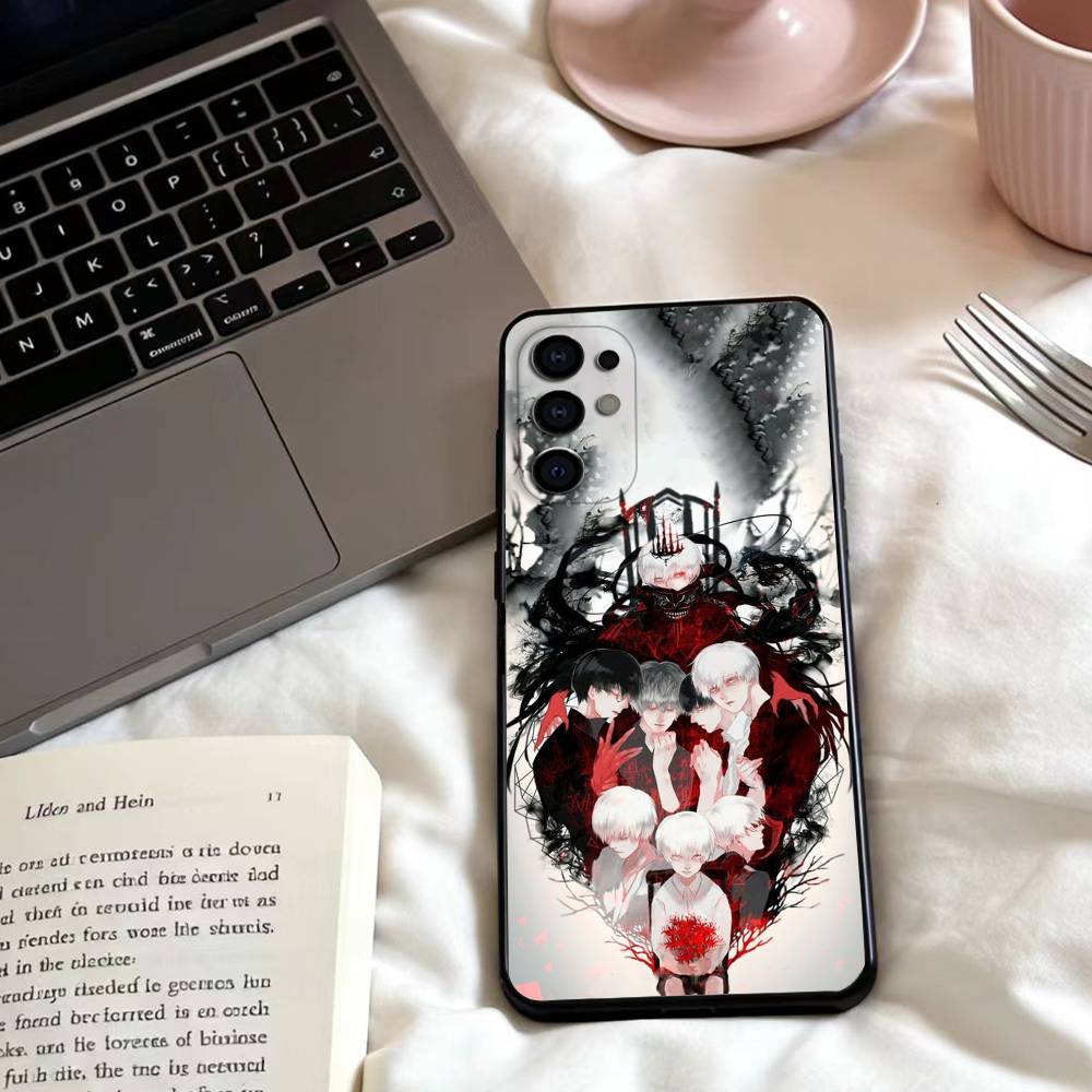 Anime T-Tokyo Ghoul wallpaper  Phone Case For Samsung S25,24,23,22,30,21,10,9,Ultra,Plus,Lite,FE,4,5 G Soft Black Case