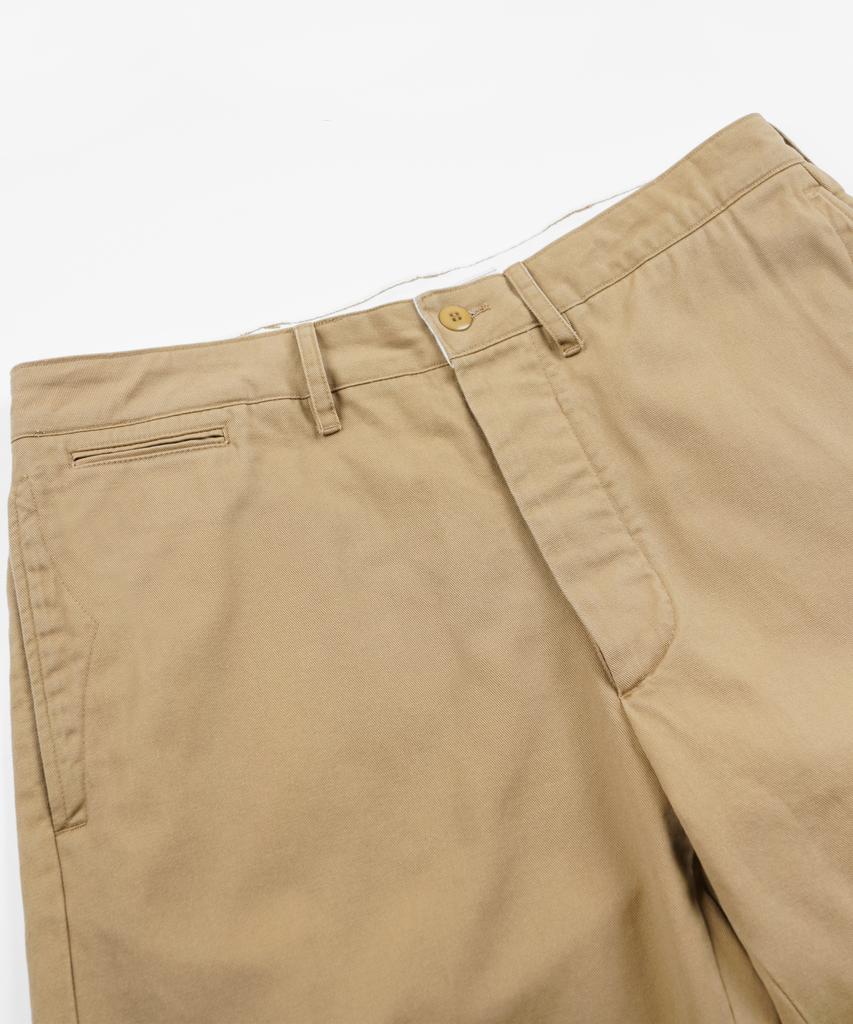 FRIZMWORKS Washed Officer Chino Pants _ Beige