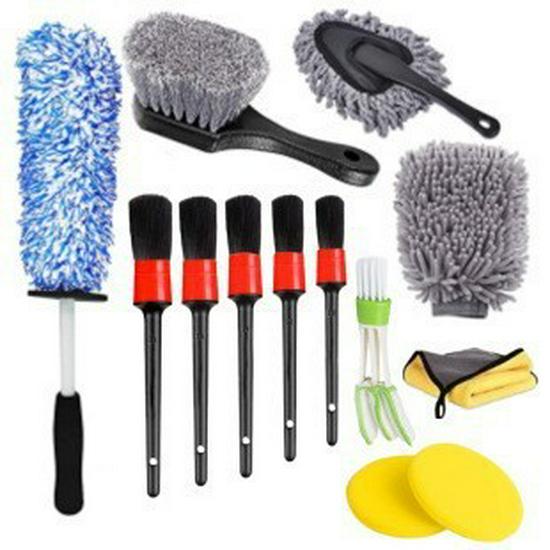 13-Piece Car Wash & Detailing Brush Set 13-Piece Car Cleaning Brush Set