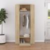 Day and Night - Day and Night Hallway Furniture 2 Pcs Sonoma Oak Plywood