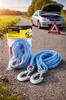 Automotive Towing Rope 2500 Kg 4 M Braided with Hook 1 Pc.