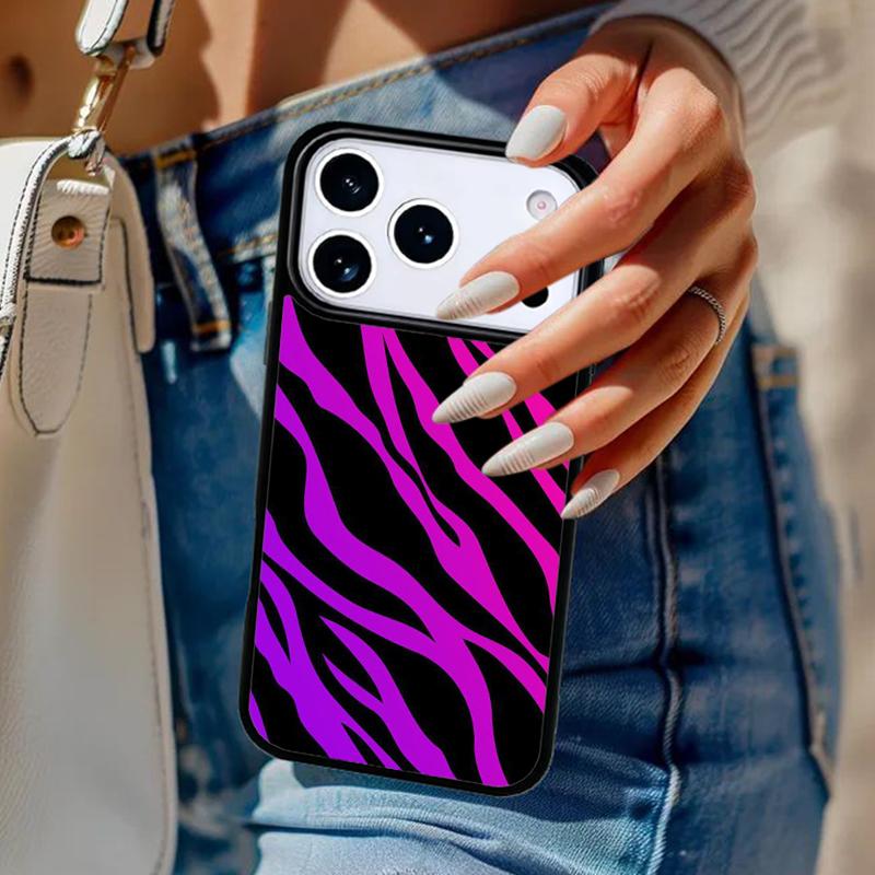 Animal Pattern Zebra Phone Case For iPhone 17 Air 14 15 13 12 Max Cover For Apple 14 15 16 16e 11 Pro Max Plus Coque