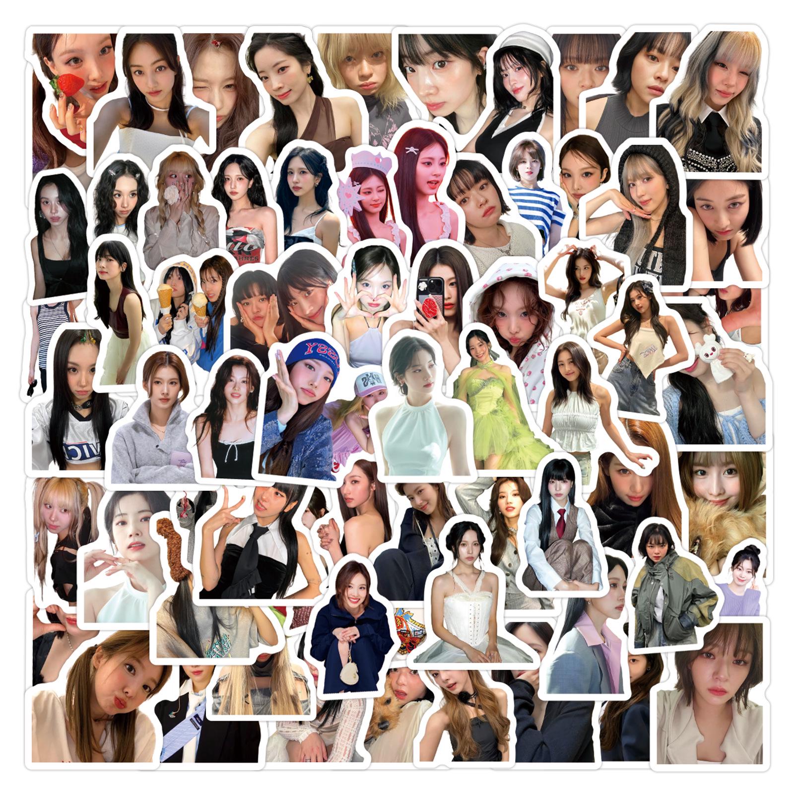 105 Twice K-Pop Graffiti Stickers: Trendy DIY Decor for Water Bottles & Phone Cases