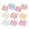RERACO Gauze Gauze Towel with For Babies and For Hand Hand Towel of 10 for Handkerchief, Towel, Loops, Children, 6-ply Gauze, 100% Cotton, Soft,