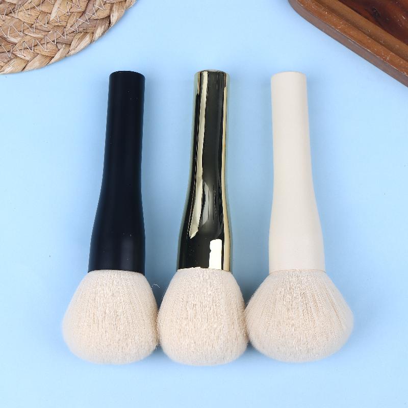 Pincel Grande Único para Pó Pincel de Maquiagem de Qualidade Ferramentas Profissionais de Maquiagem Conjunto de Pincéis de Maquiagem sem Marcas Ferramenta Pincel de Beleza para Corretivo