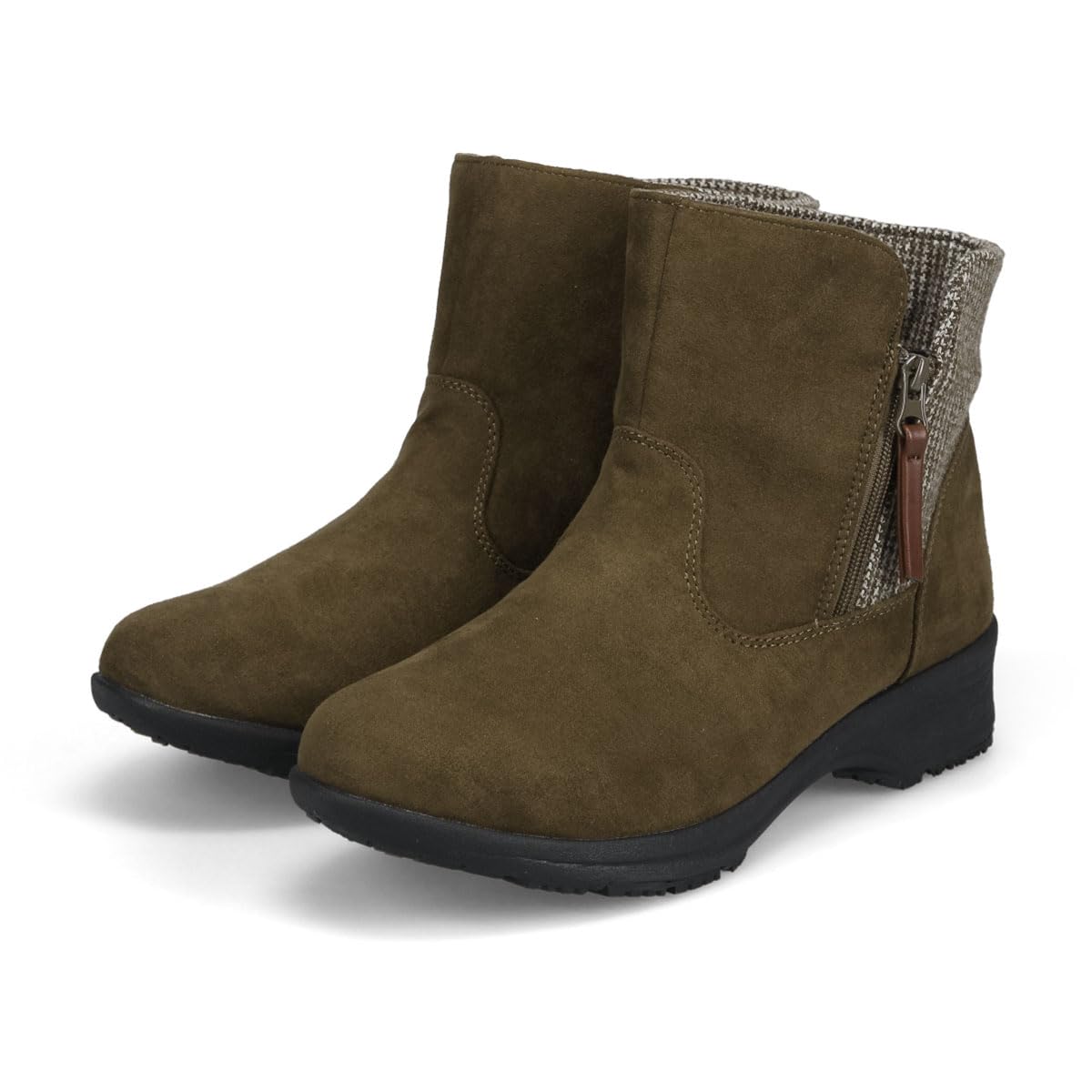 

Праздничные TOPAZ Snow Удобные по размеру Размер 23 см Женские ботинки, Нескользящие, Короткие, Водонепроницаемые, На флисовой подкладке, Широкие, Зимние, Хоккайдо, Снег, 4E, Хаки,