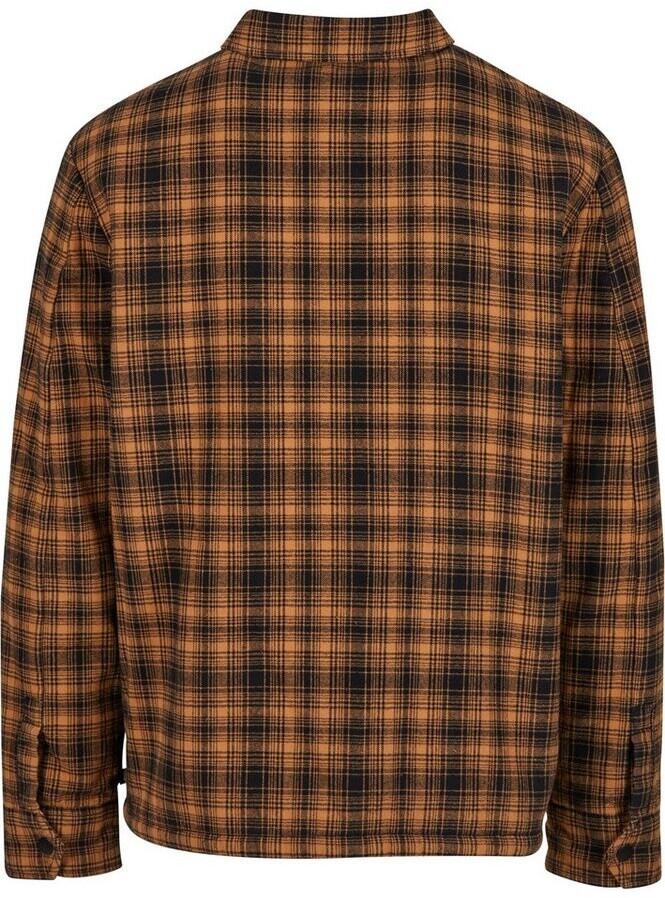 Mid-season Jacket Brandit Classic Sherpa Jacke Camel Black Checkered