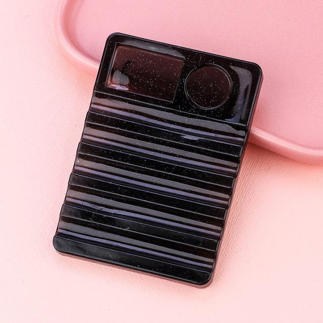Nail Art Pen Holder Multifunctional Nail Art Brush Storage Tool Black Transparent Plastic Placement Tool