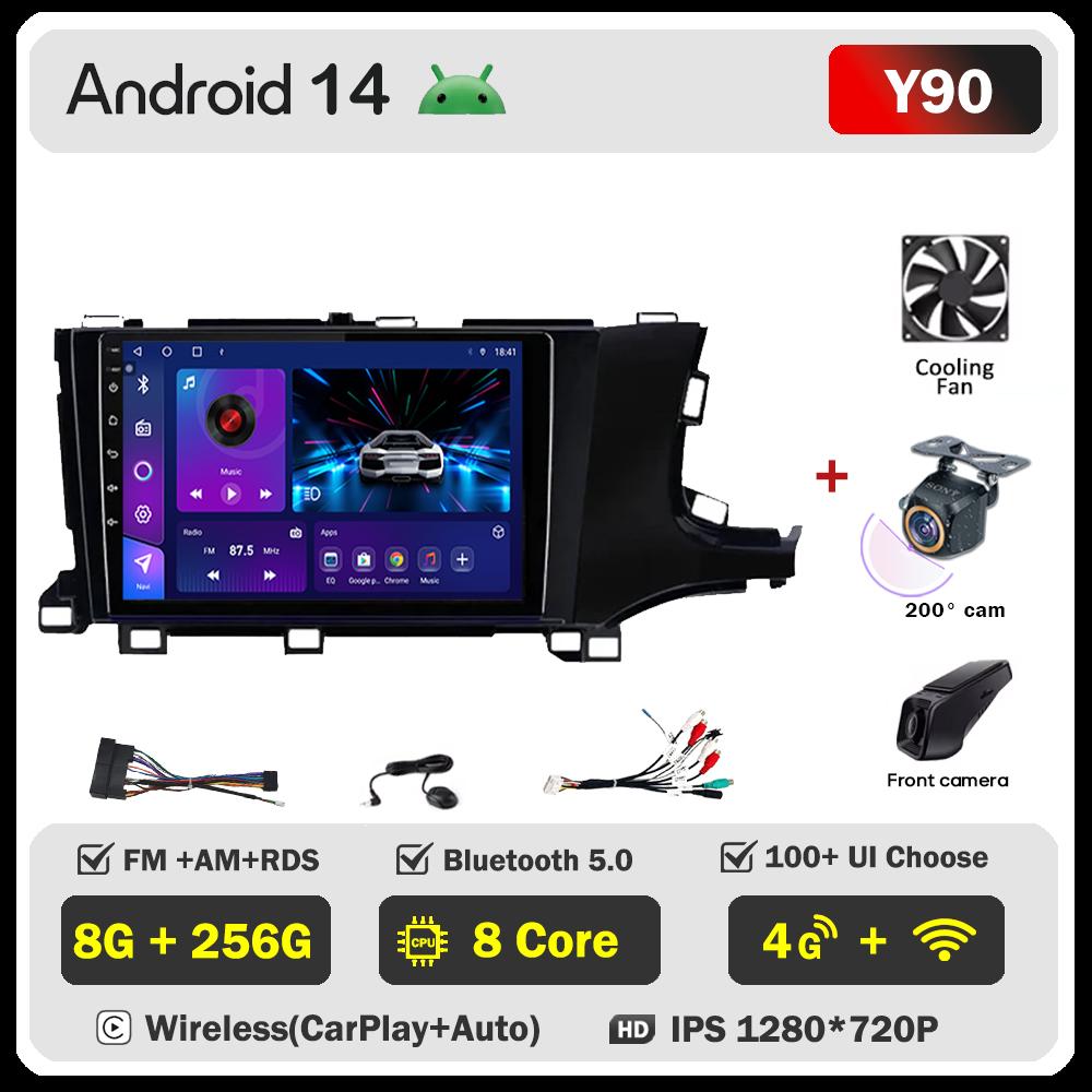 For Honda Shuttle 2 2015 - 2020 Car Radio Player Car Carplay Screen Autoradio Mirror Link Car Intelligent Systems Touch Screen