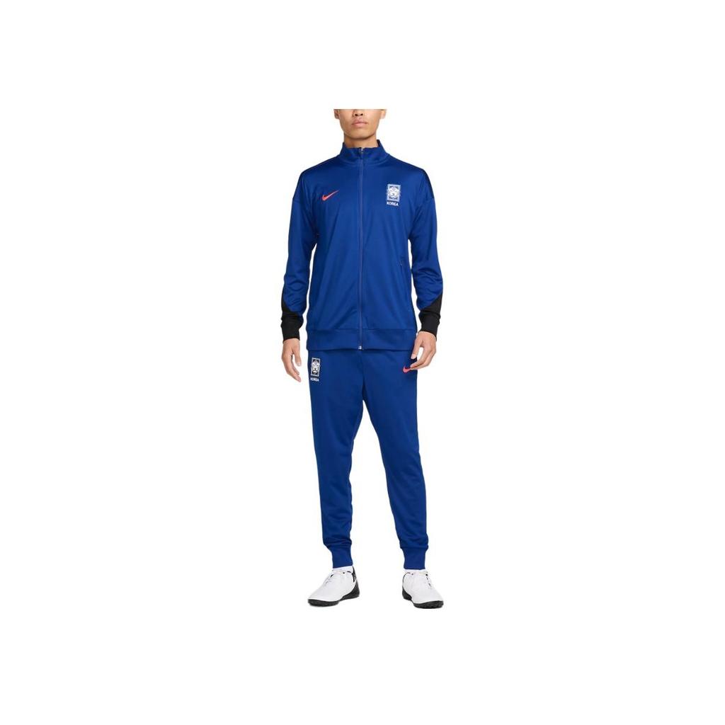 Nike Solid Color Logo Cuffed Knit Joggers Men bottoms Blue FJ2333-418