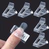 5pcs Nail Extension Builder Clips for Quick Poly Gel Manicure Nail Art Tool Essentials Unscented