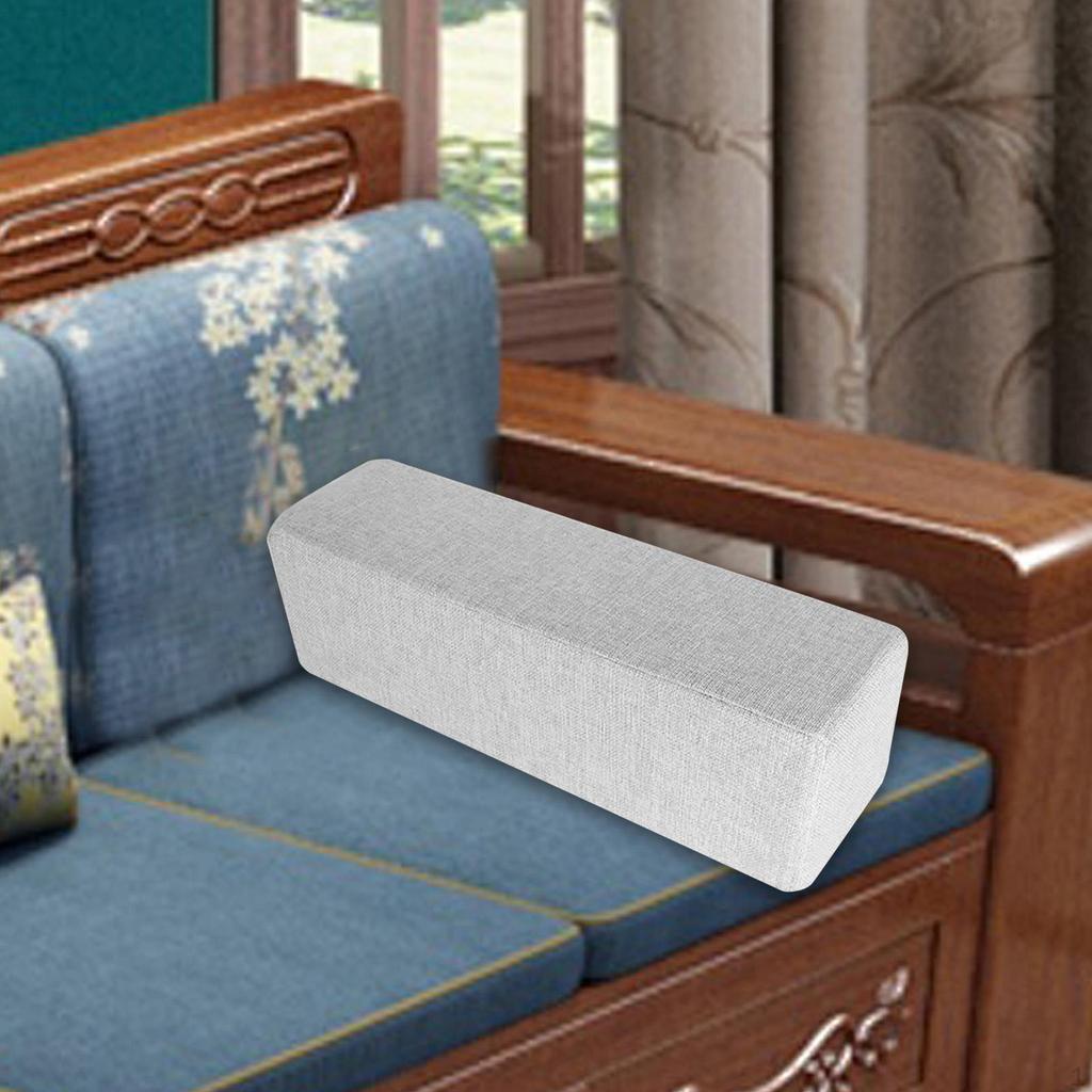 Armrest Cushion for Couch, Elbow Support Pillow with Washable Cover Home