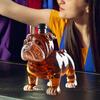 Unique Whiskey Bottle Bulldog Shape Decanter Funny Glass Collectible Novelty for Men Home Tasting Beer Bar Decor Gifts