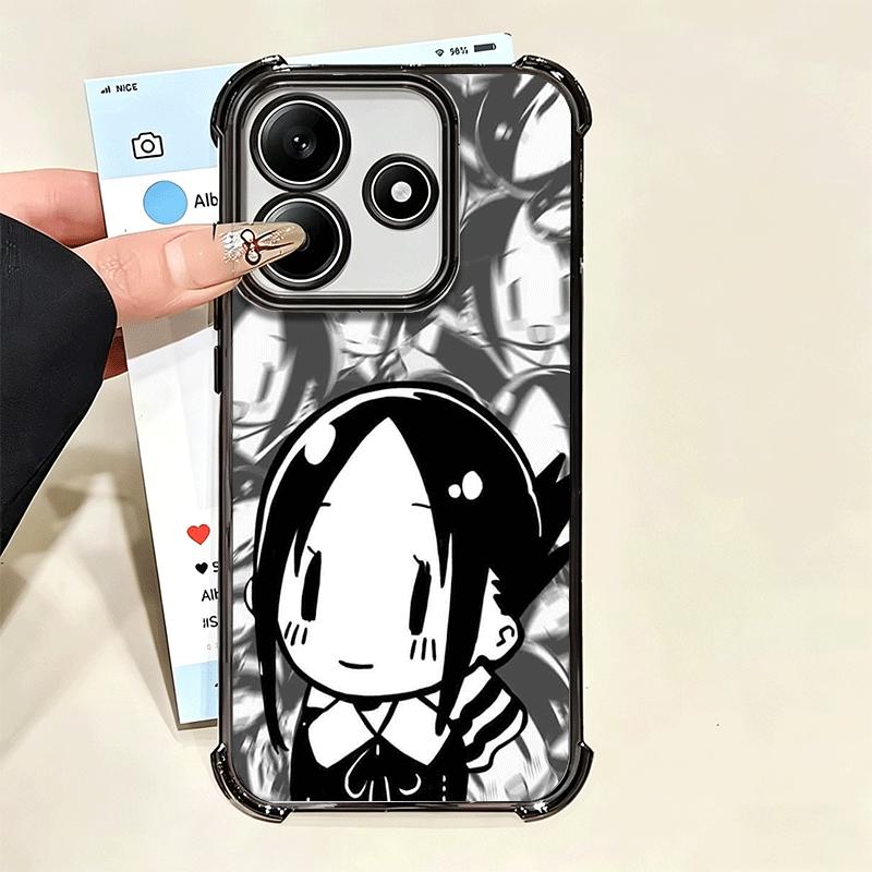 Kaguya Sama Shinomiya Soft Phone Case For Xiaomi Poco X7 X8 Pro Max X6 X5 X3 F8 Ultra F7 M8 M7 M5S Redmi 15C 15A 15 14C 13C 12C