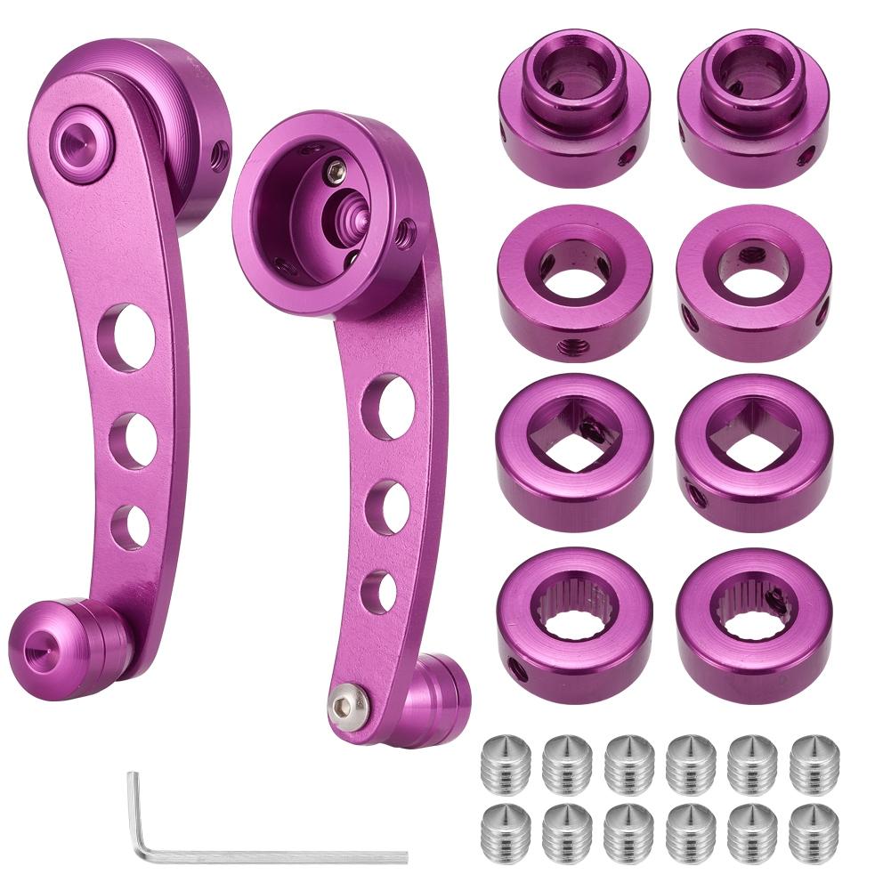 

Классическая ручка для окна автомобиля, 2 шт., алюминиевый сплав, ручка для подзавода окон автомобиля, подъемная рукоятка для подзавода, автомобильные детали фиолетовый