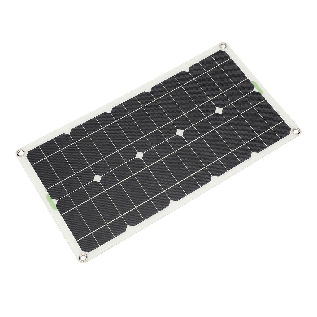 100w Solar Panel Portable Flexible Monocrystalline Silicon Solar Charger Kit for Car Boat Marine Camping