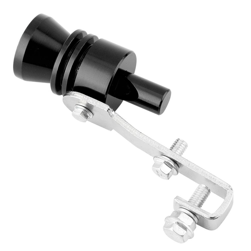 Car Exhaust Pipe Whistle for Automobile ATV SUV Auto Accessories (Black)