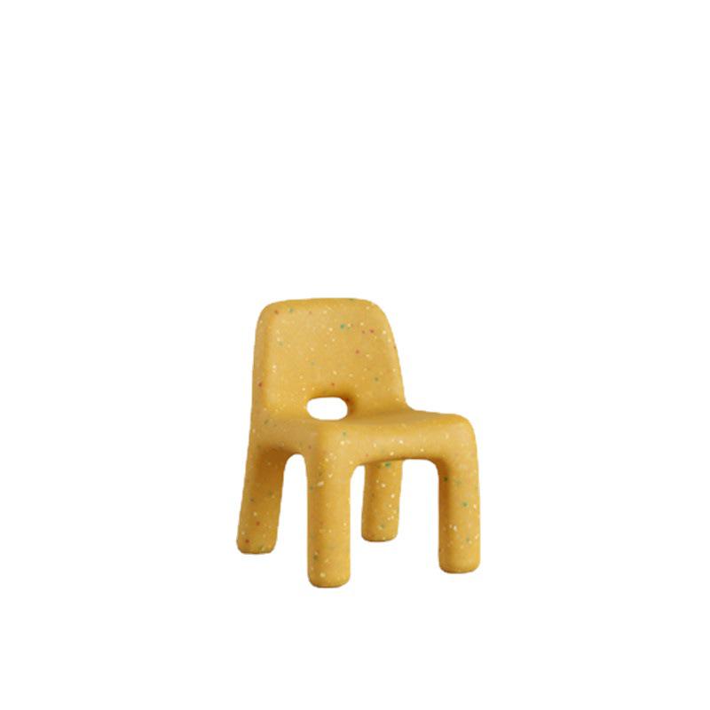 Nordic Creative Children's Chair - Simple Plastic Stool with Backrest for Kindergarten or Home Dining.