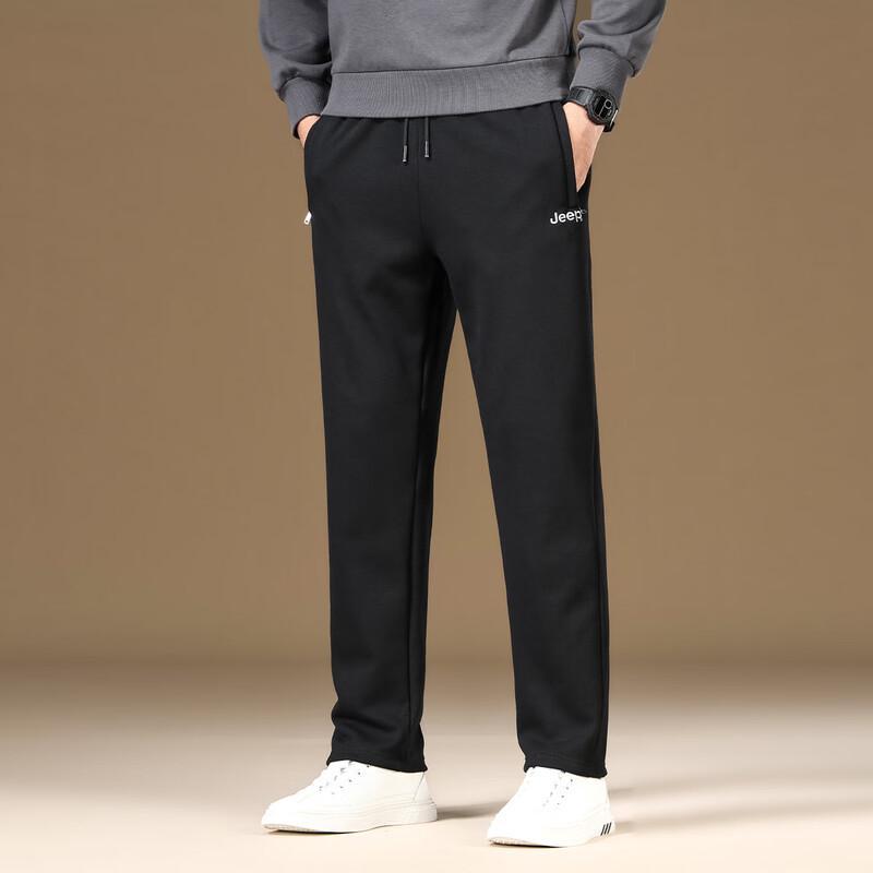 JEEP Men's Elastic Straight Leg Casual Sweatpants