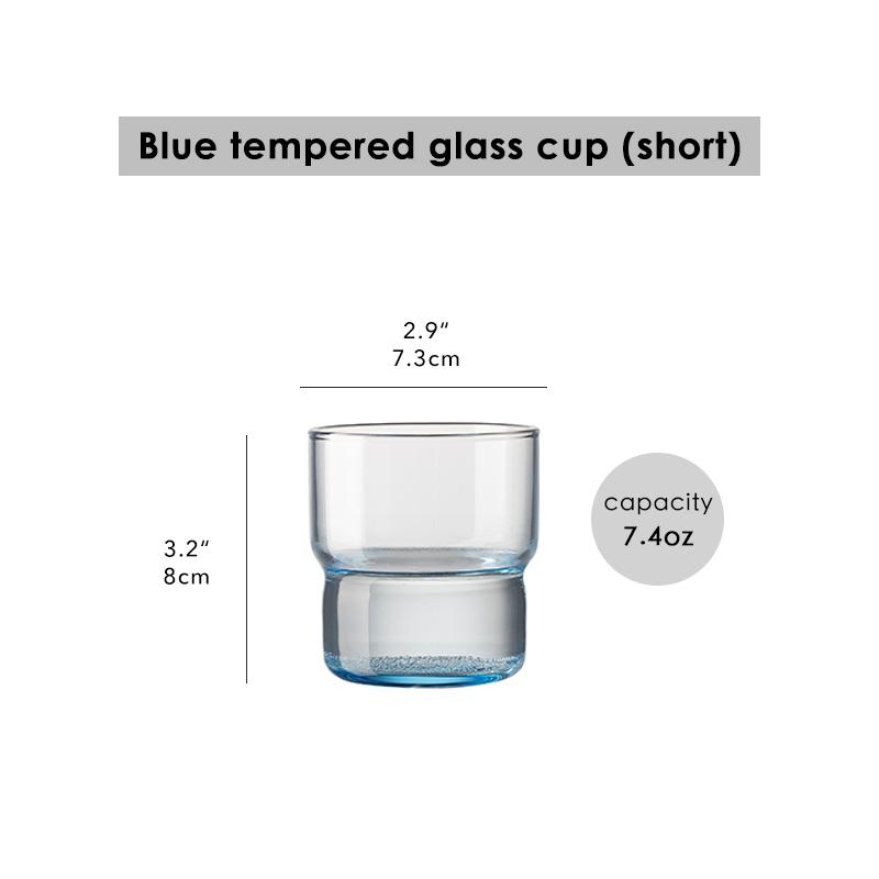 

Стеклянные стаканы для лонг-дринков, цветные стаканы для питья, цветные стаканы, закаленное стекло для сока, напитков, пива, коктейлей 201-300ml