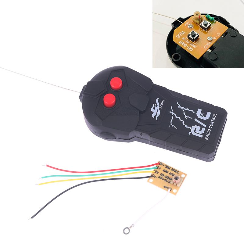 2Ch 27Mhz Two-Channel Transmitter Receiver Board Radio System For Toy Car