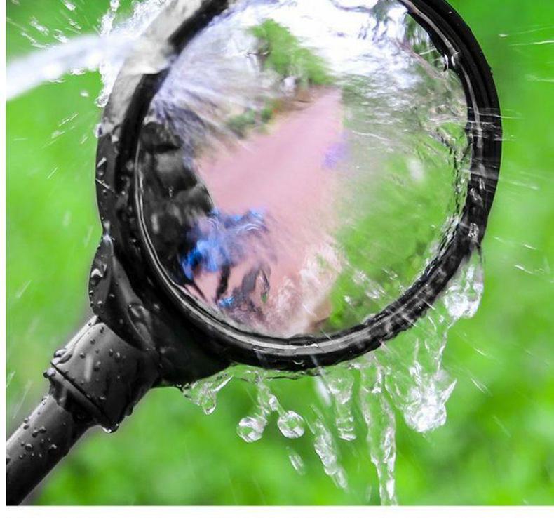 Shockproof Convex Bike Motorcycle Handlebar Mirror - 360° Rotatable Adjustable Wide Angle Rearview