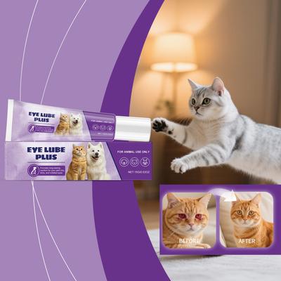 Pet Eye Tear Stain Cream, Universal Eye Care For Cats And Dogs, Moisturizing And Soothing, Portable Pet Care.