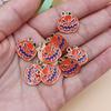 Alloy Dripping Stylish Pumpkin Beads Pendant DIY Accessories Halloween Handmade Material 6/10pcs  Accessories