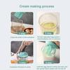 Creative Cream Whisk Manual Cake Beater Egg Shaker Semi-automatic Small Egg Beater Household Kitchen Food Processing Machine
