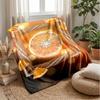 Oceanic Voyage Collection Theme blanket Lightweight Warm Flannel Blanket Decorative Throw Blanket for Home Decoration