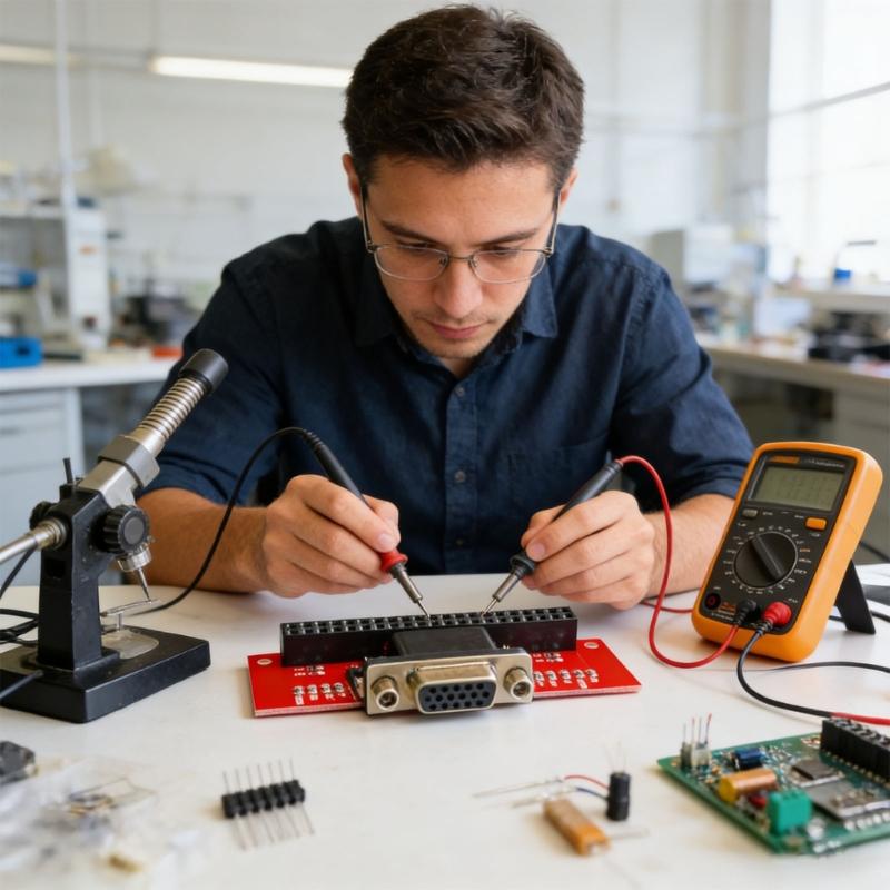 VGA666 Digital To Visual Signal Transfer Circuit for Small Computer 2 3B And B Plus Types