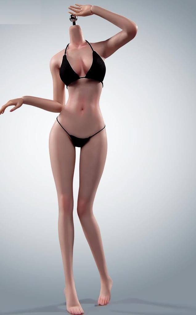 Toys Hobbies scale action figure ANT skin makeup painted ultra flexible seamless no female body and fist hand set Suntan & [TOYBARJAPAN] 1/6 T303,