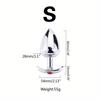 3PCS/Set Metal Anchor Base Outdoor Women's Anal Plug Couple Sex Toy Stainless Steels Man Butt Plug Trainer Adult Sex Anal Masturbator
