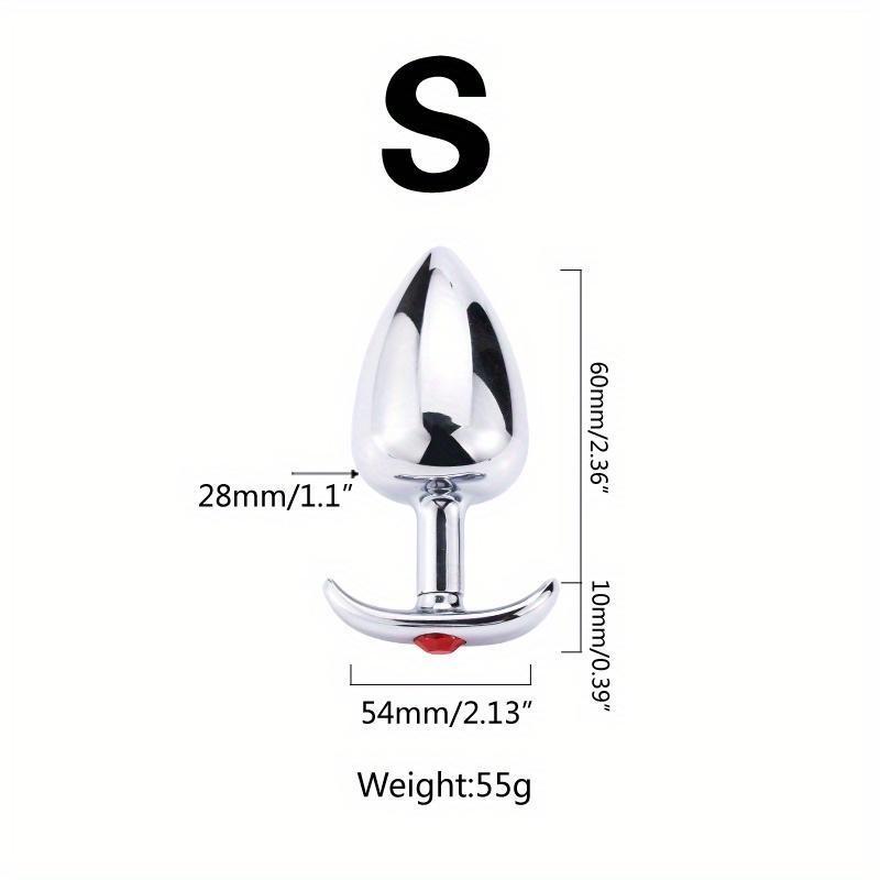 3PCS/Set Metal Anchor Base Outdoor Women's Anal Plug Couple Sex Toy Stainless Steels Man Butt Plug Trainer Adult Sex Anal Masturbator