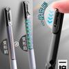 Geometrische Metalen Kreukel Pen Stressverlichtend Speelgoed Pennen Decompressie Pen Indrukbare Vervormbare Gel Pen Creatief Schrijfgerei Cadeau