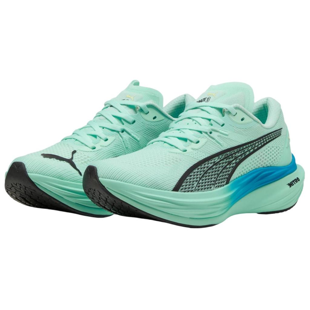 Puma Deviate Nitro 3 Mint Melt Unisex Sneakers Green Speed-Blue 309707-22
