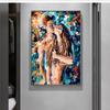Abstract Passion Sexy Canvas Painting Modern Naked Woman and Man Posters and Prints Wall Art Pictures for Living Room Home Decor